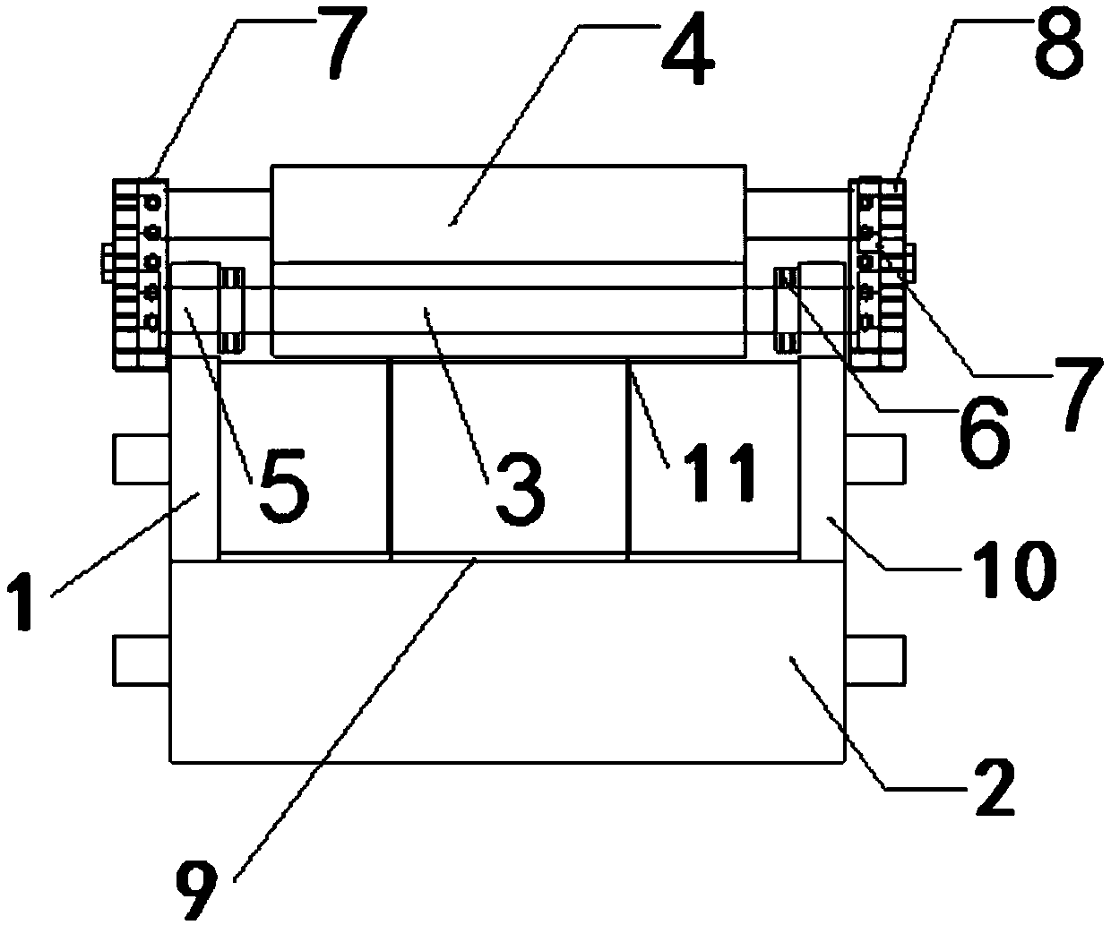 A Lubricated Round Knife Die Cutting Fixture