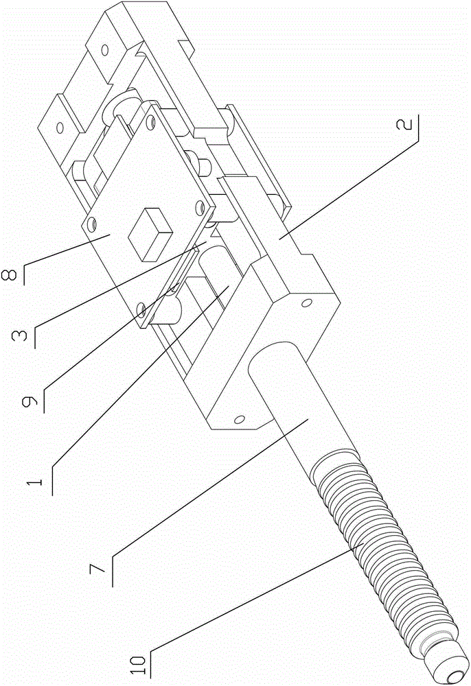 Absolute measurement linear micrometer made with capacitive grid sensor