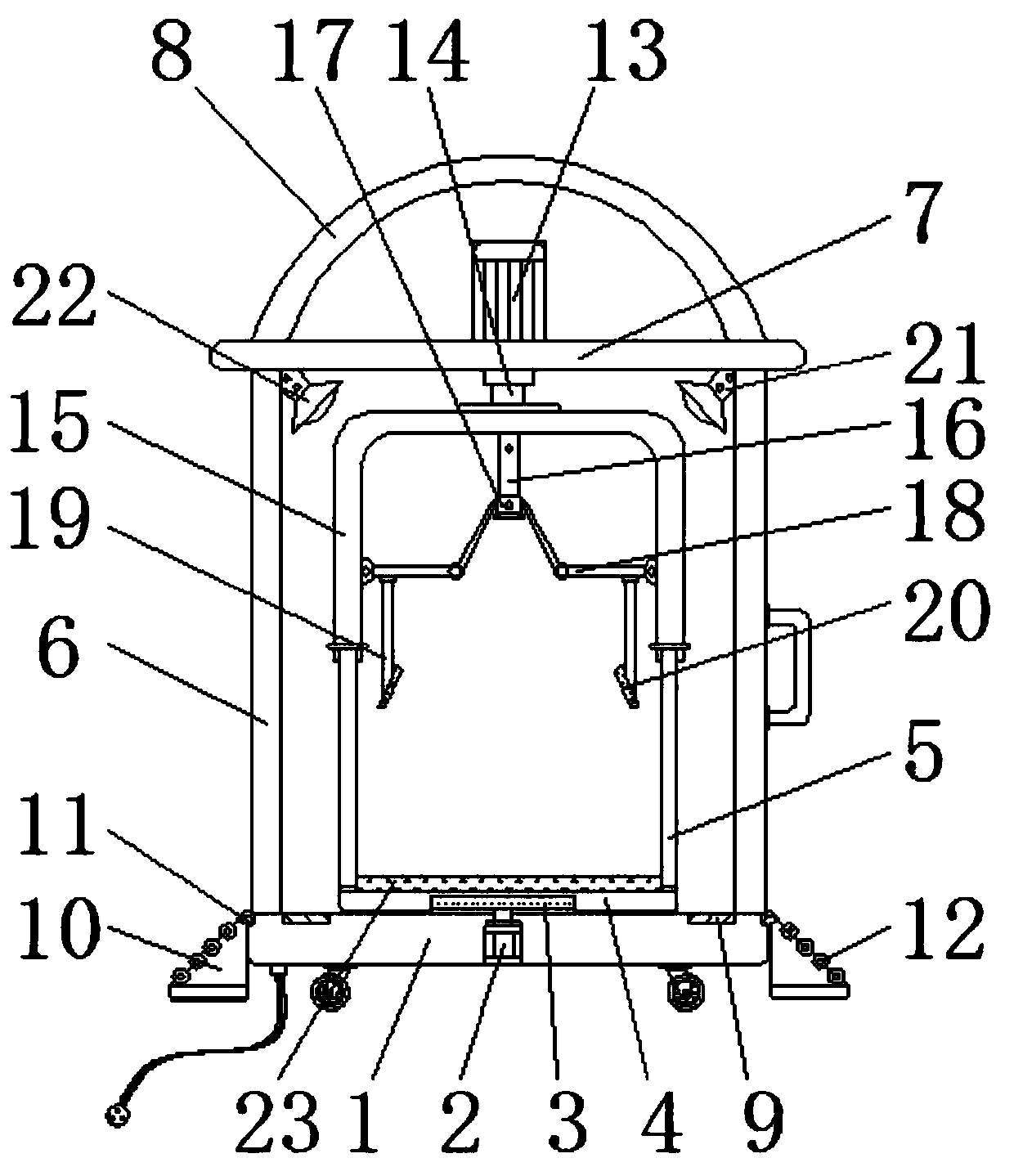 Rotating display stand for sale of 3D printer