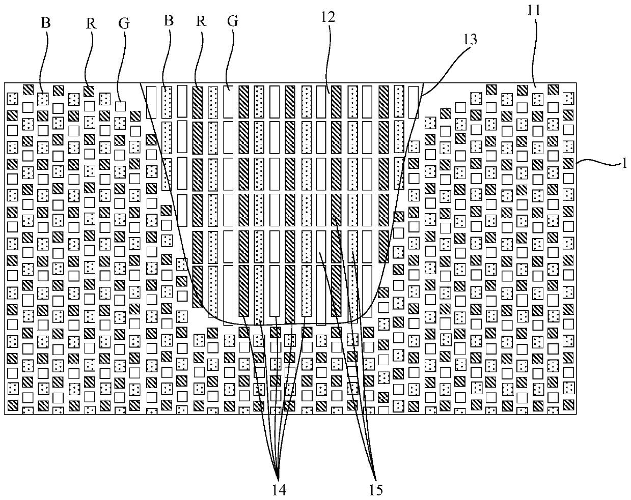 OLED array substrate, display panel and display device