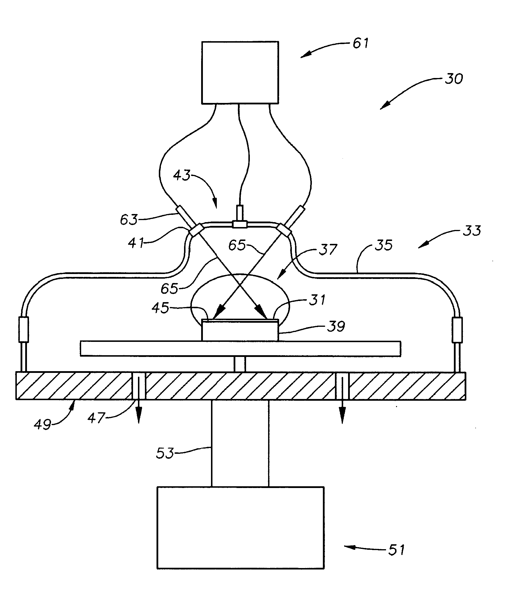 Apparatus and method for diamond film growth