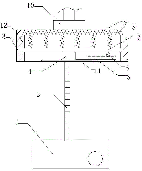 Automatic adjusting projector