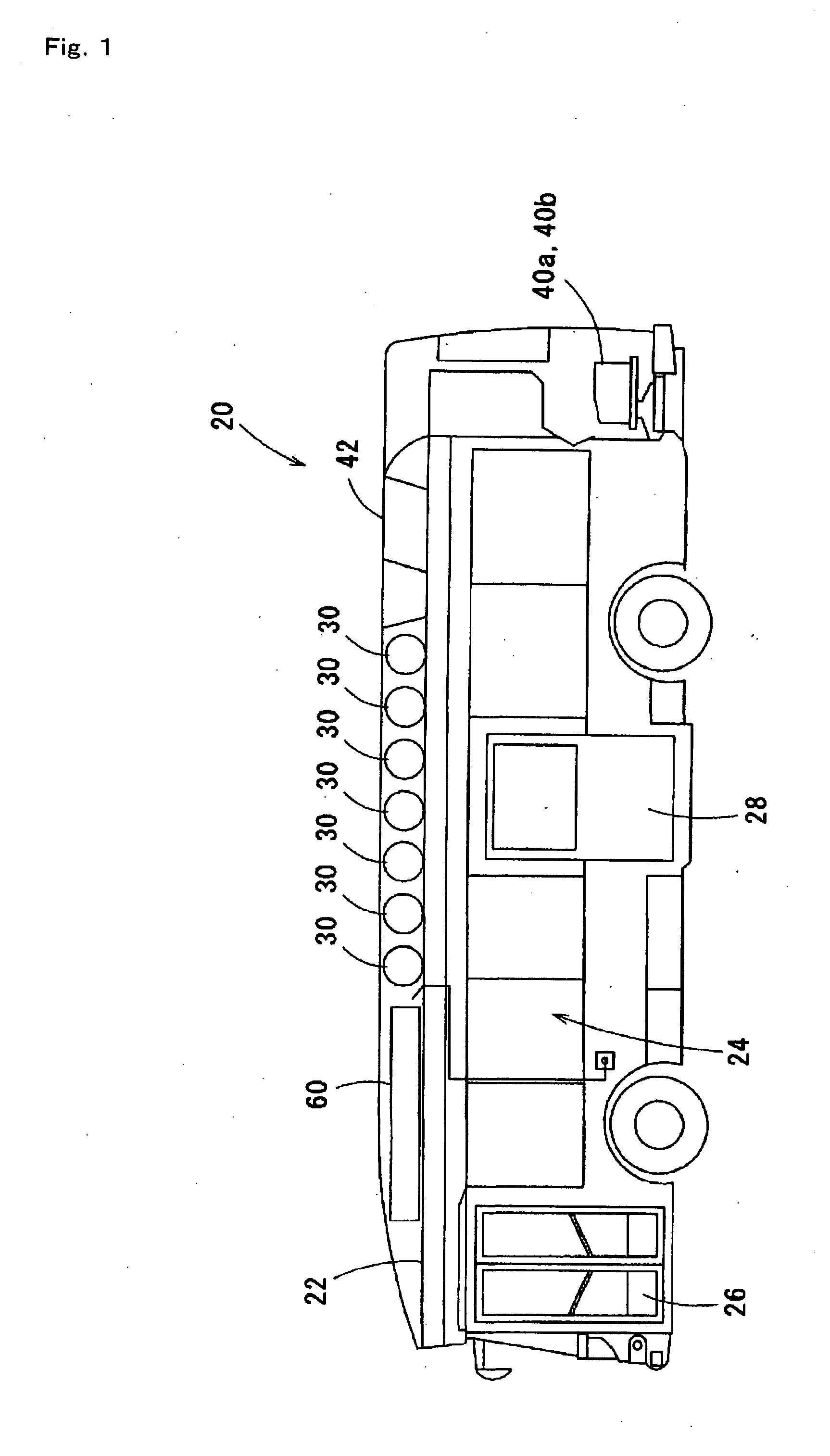 Vehicle And Method Of Mounting Gas Fuel Tank