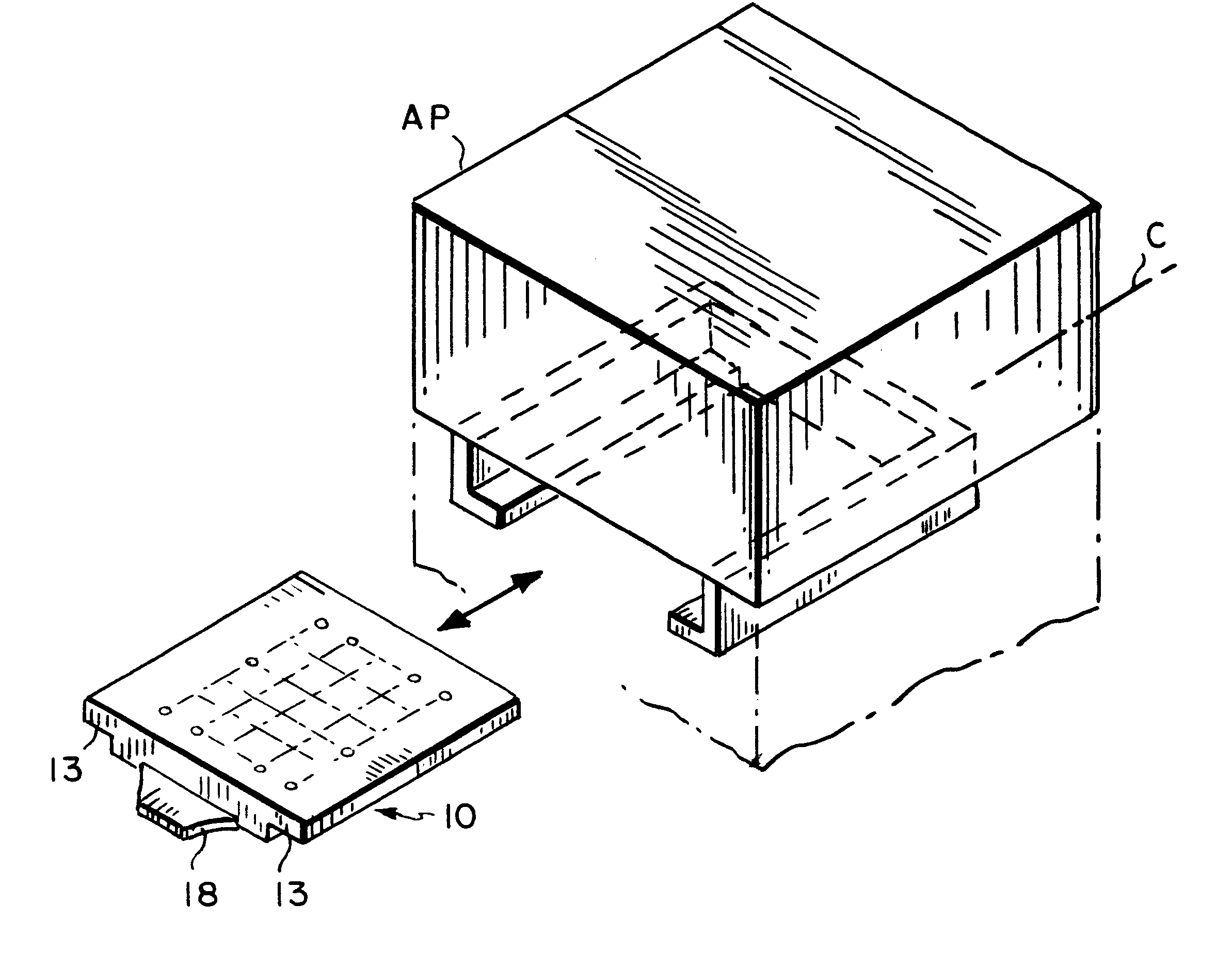 Disposable tip magazine