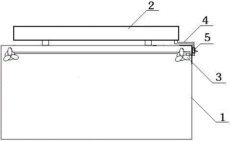 Outdoor box-type equipment with solar self-ventilation devices