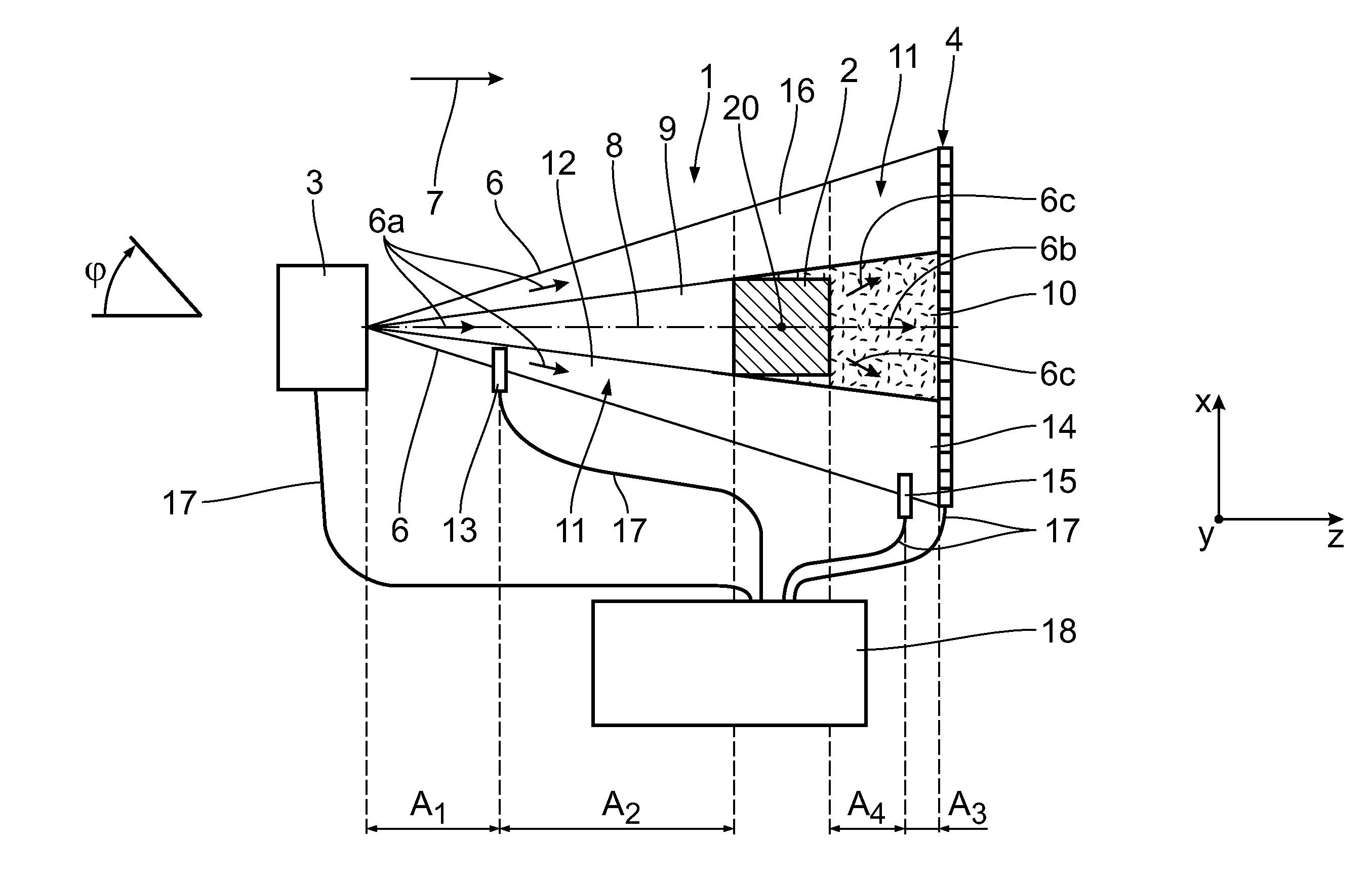 X-ray computer tomograph and method for investigating an object by means of x-ray computer tomography