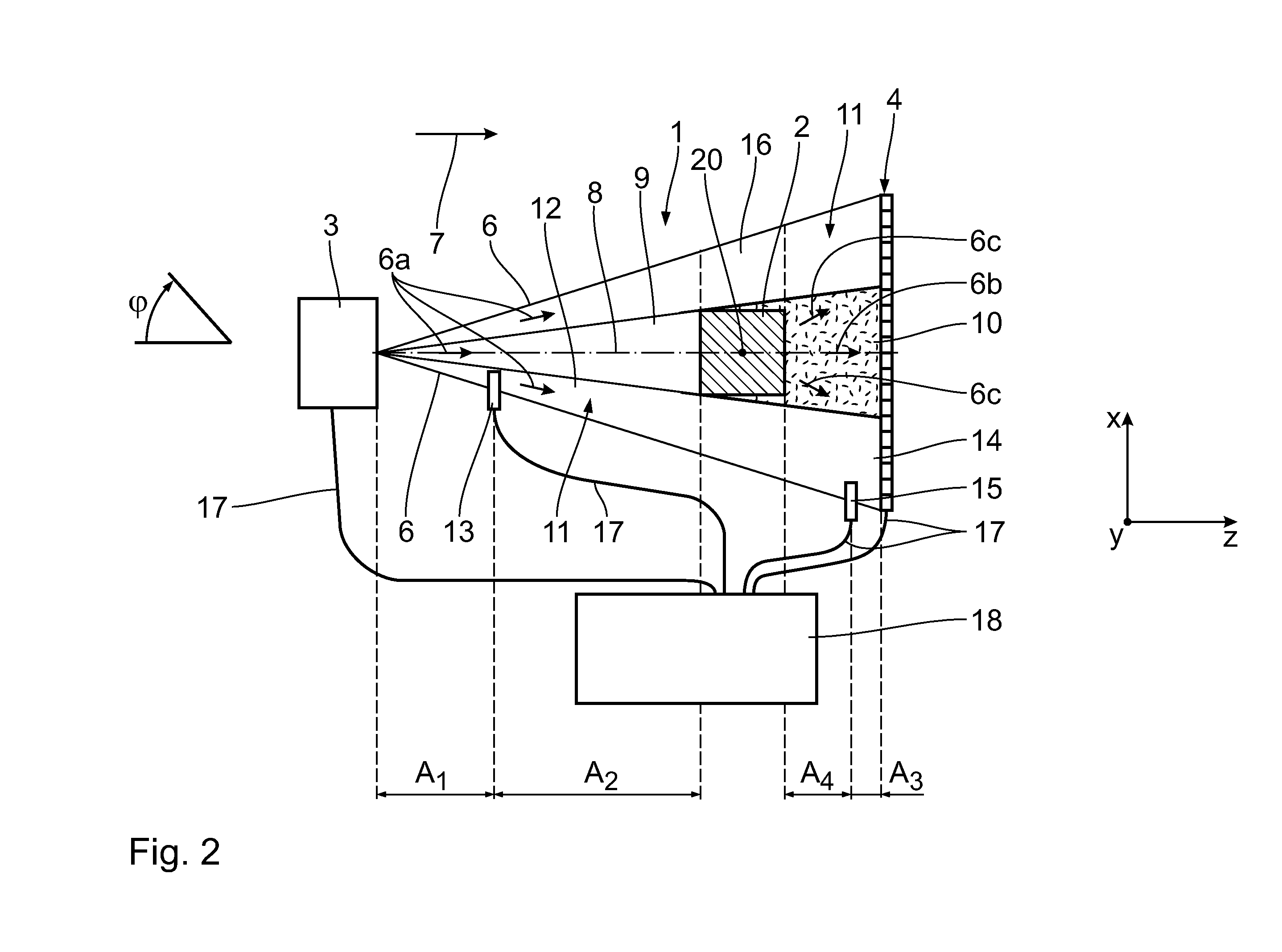 X-ray computer tomograph and method for investigating an object by means of x-ray computer tomography