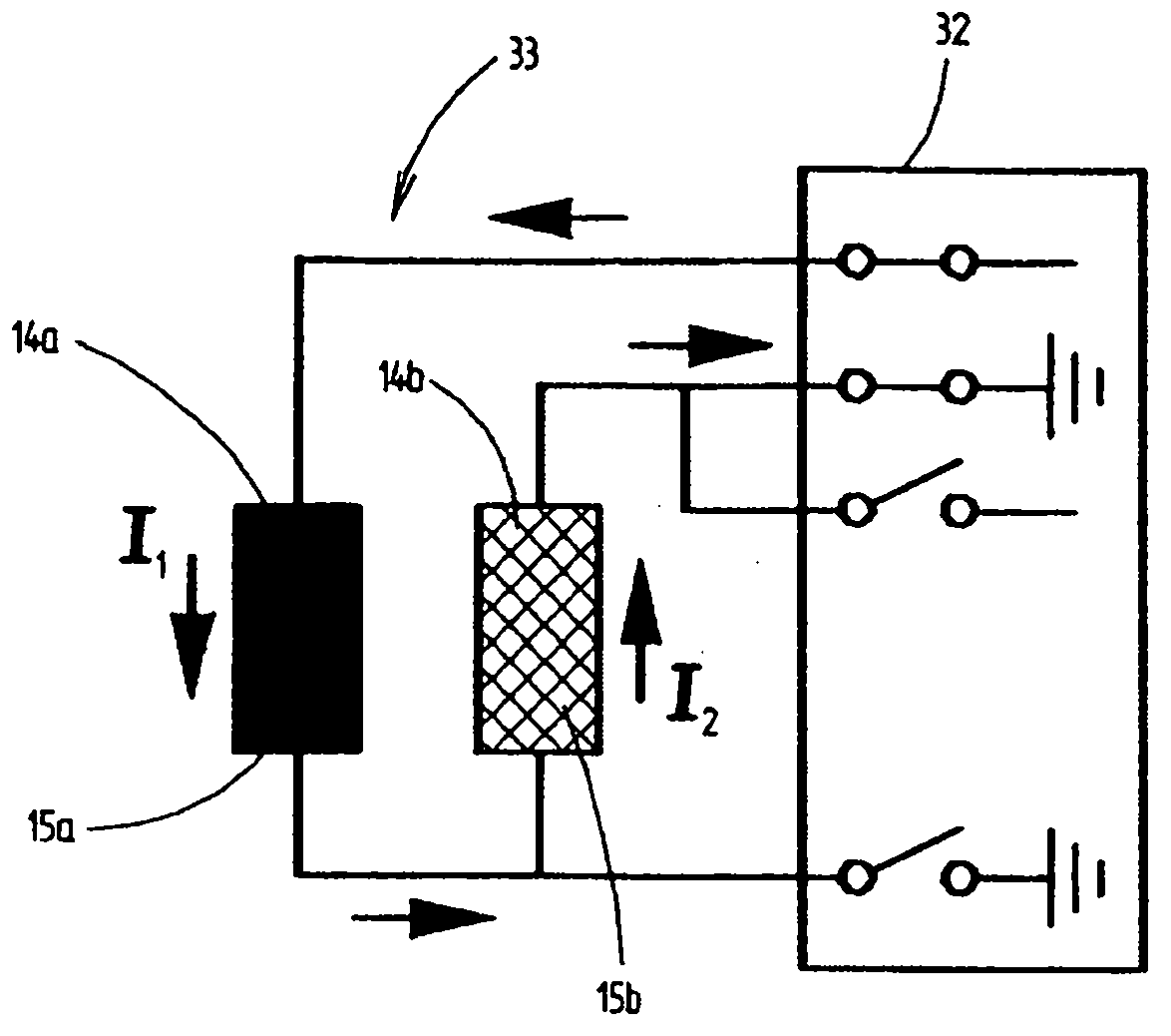 Glue valve and method for controlling same