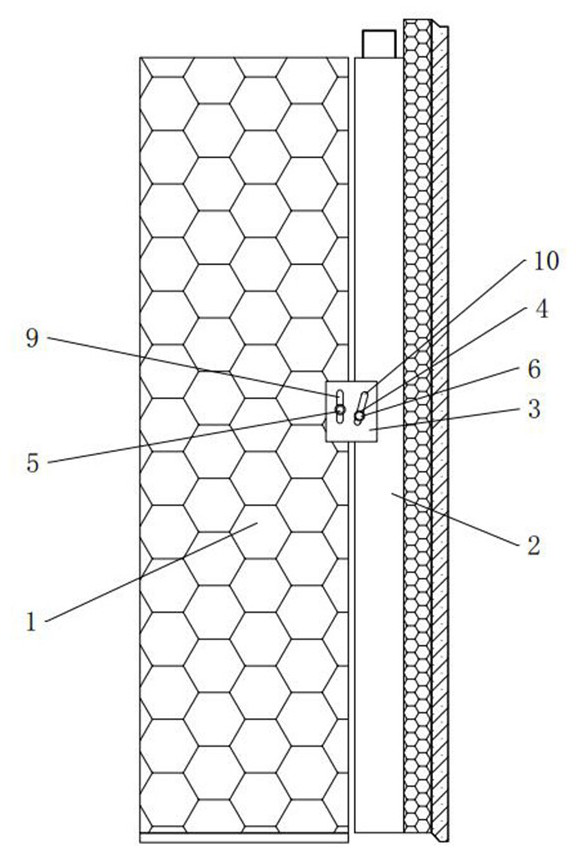 Prefabricated outer wall and PCF plate fixed connection structure and construction method thereof