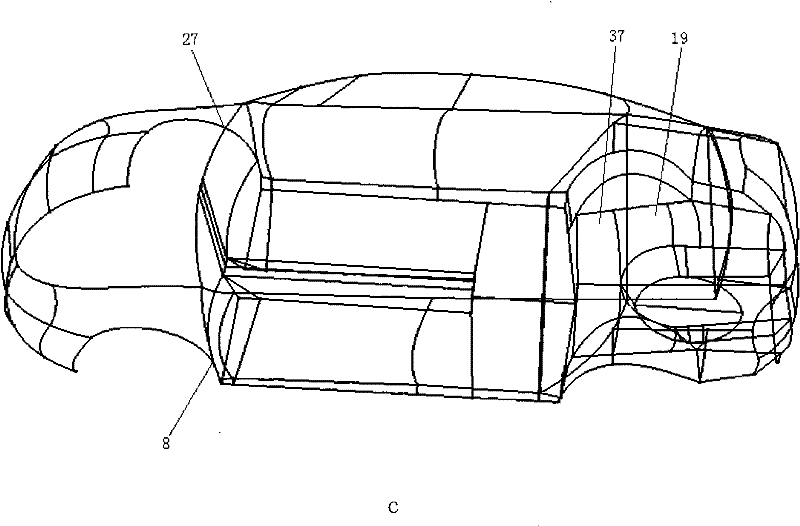 Semi-infinite fluid based passenger car external noise analysis and predication method