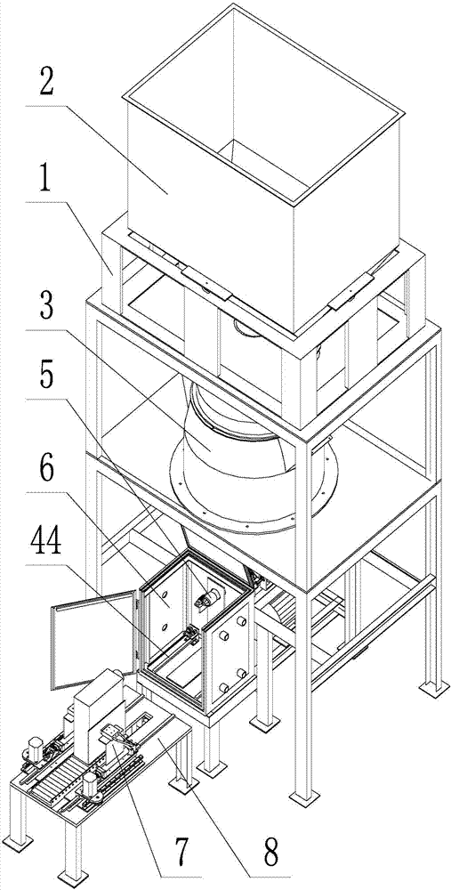 A high-efficiency and high-precision filling powder packaging machine