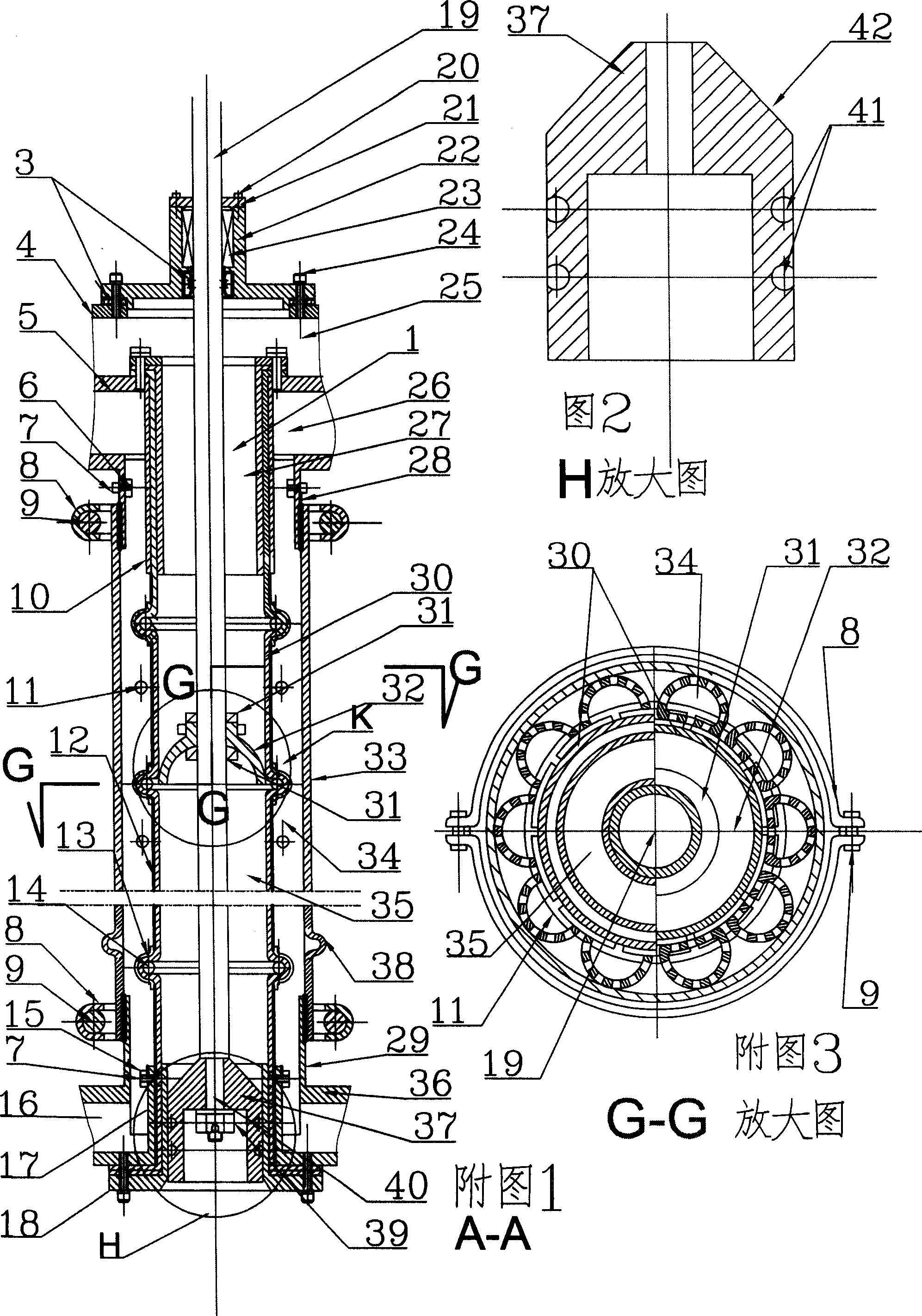 Sold liquid separation machine with flexible tubular frame and multiple utilization method thereof