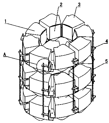 A flexible pole-climbing robot