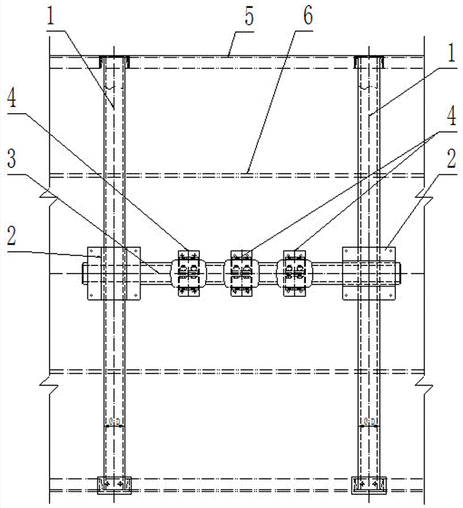 Return trip universal adjustable combined ejector wheel device for round pipe belt conveyor