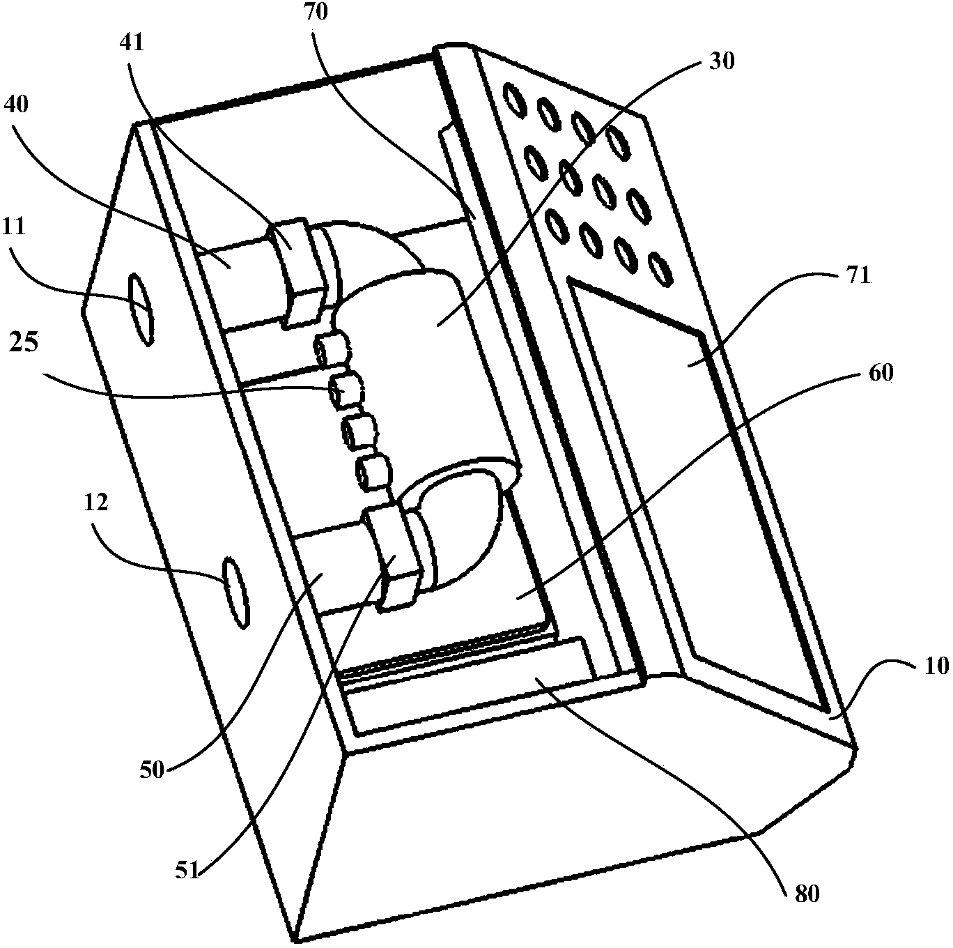 Detector for multiple types of gas