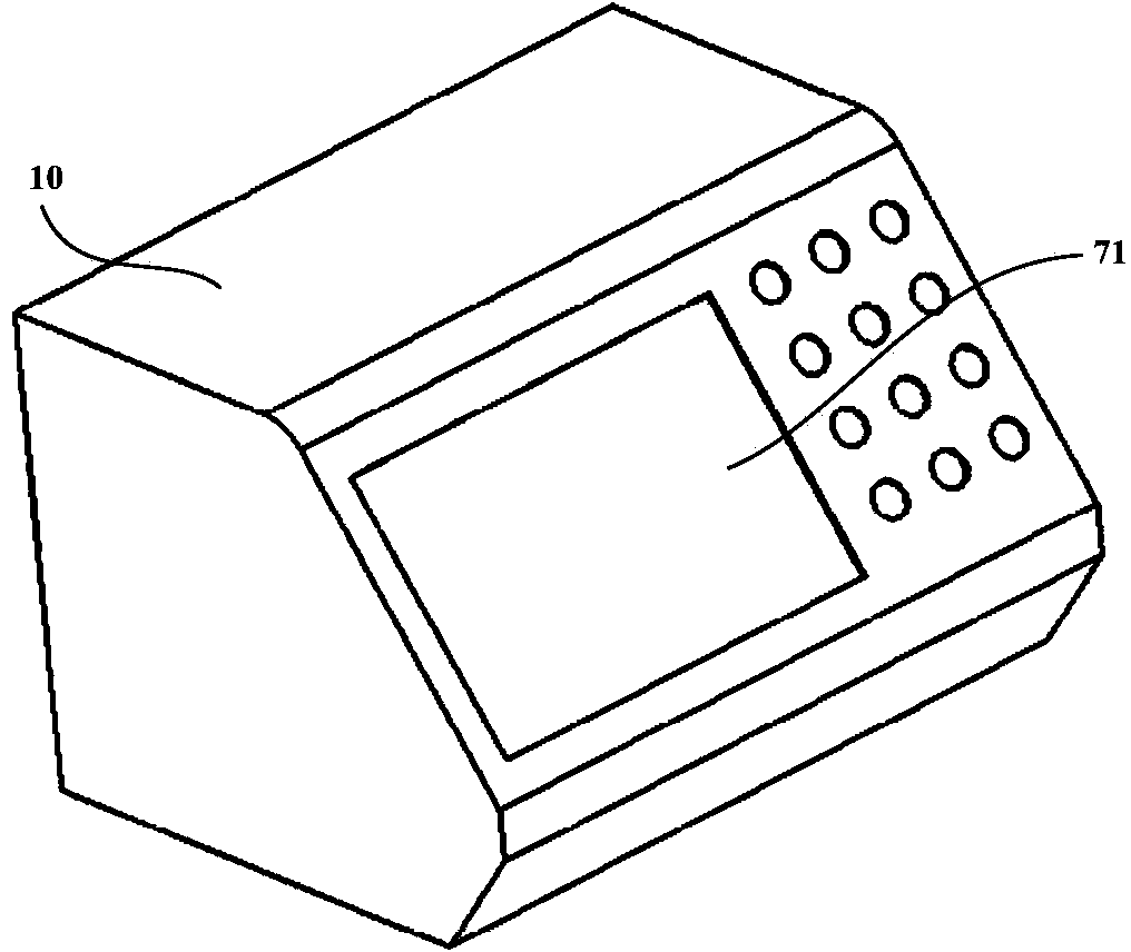 Detector for multiple types of gas