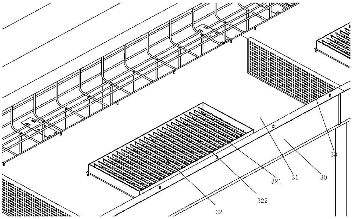 Temperature control system of energy storage box