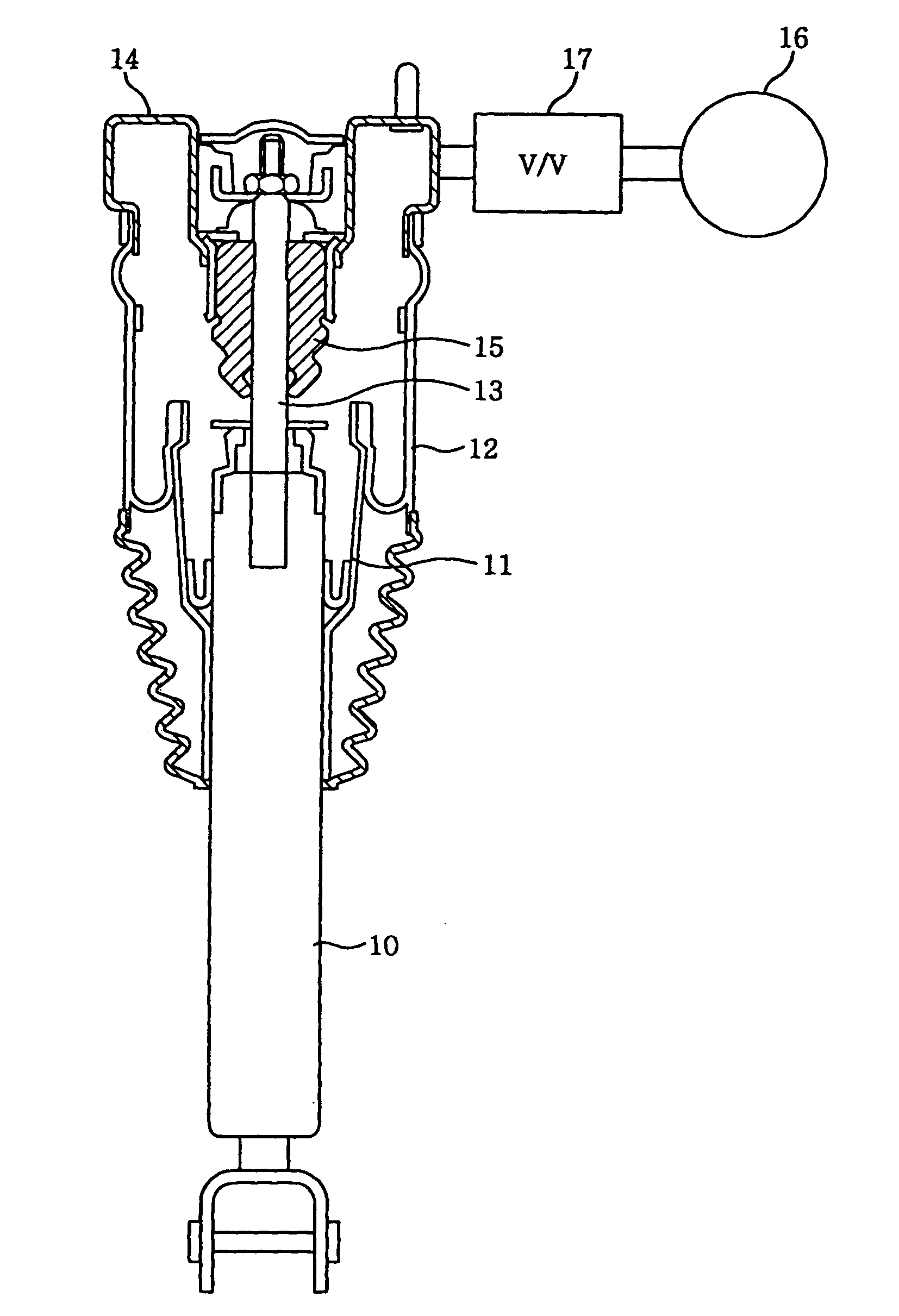 Air suspension and electronically controlled suspension system