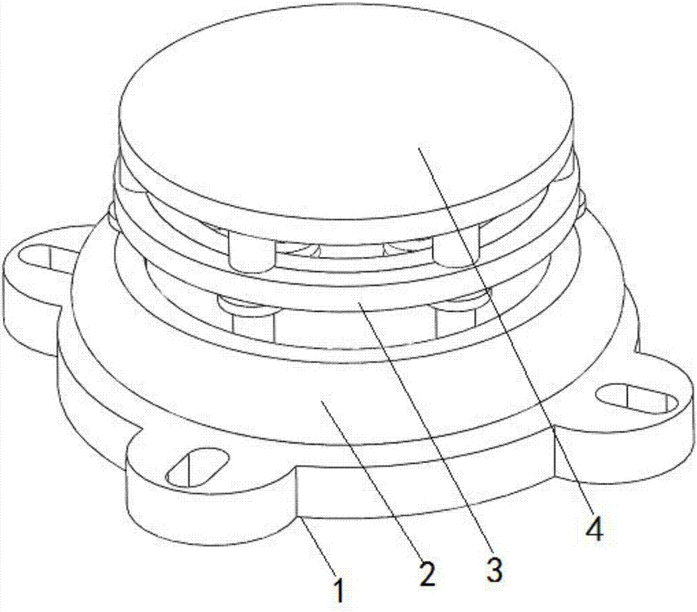 Base protection mechanism for mounting of generator unit