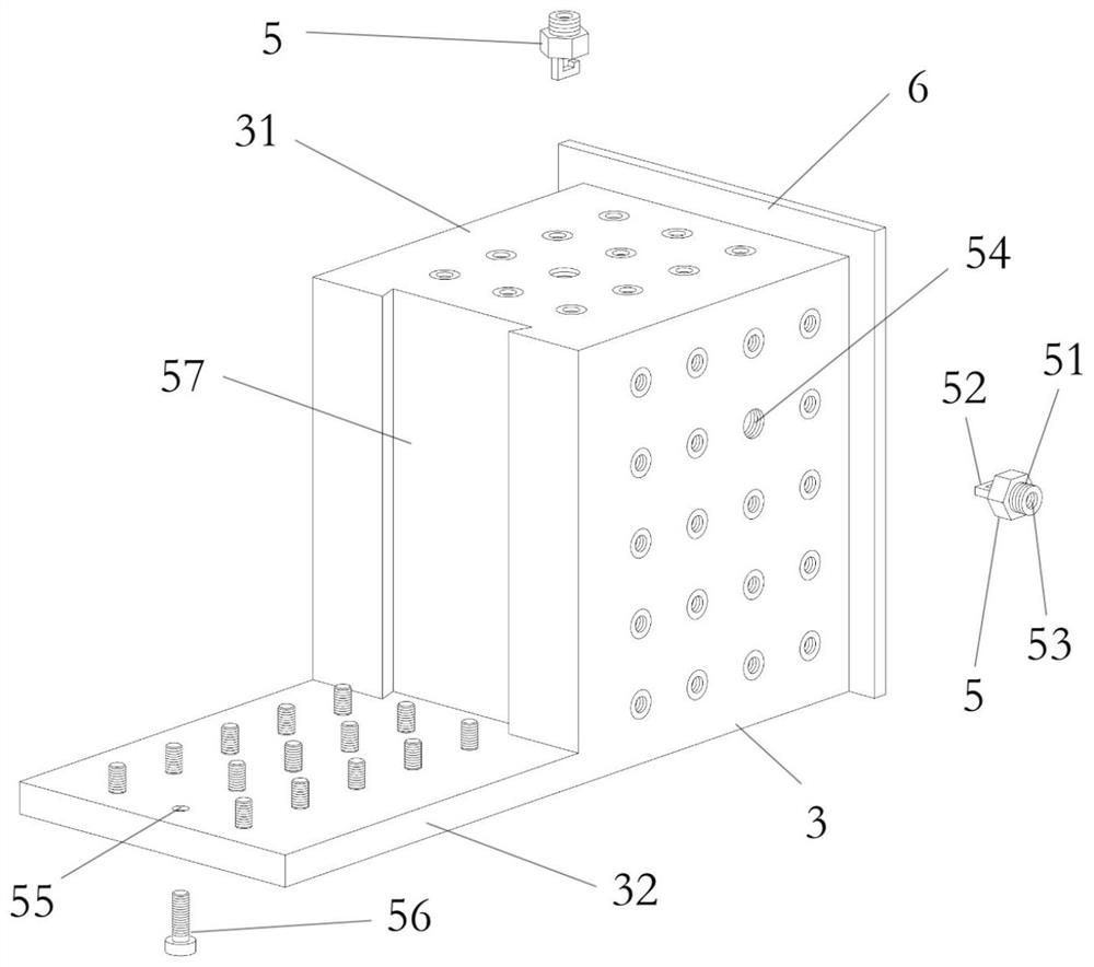 Column and beam connector and building