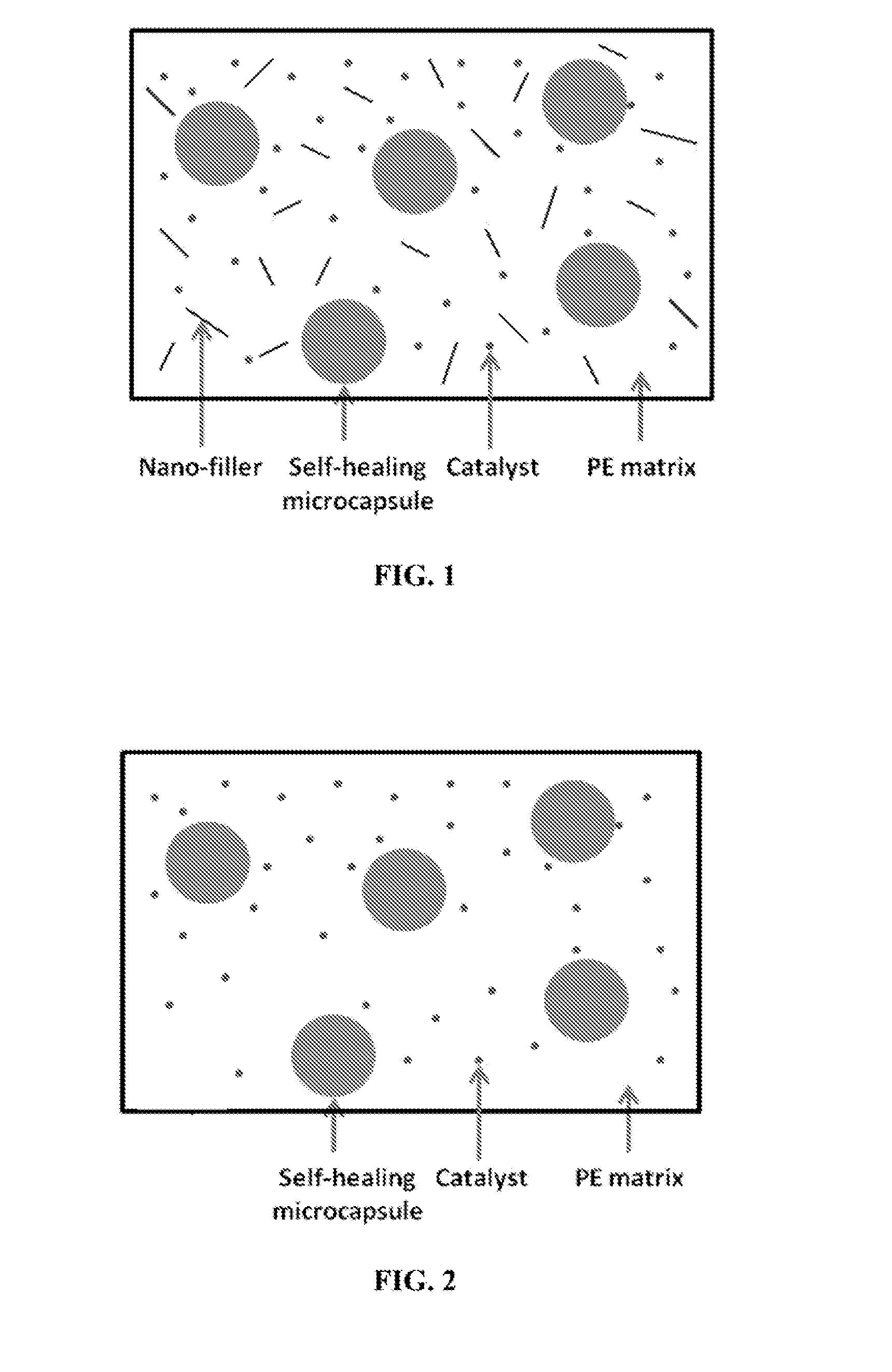 Self-Healing Polyethylene