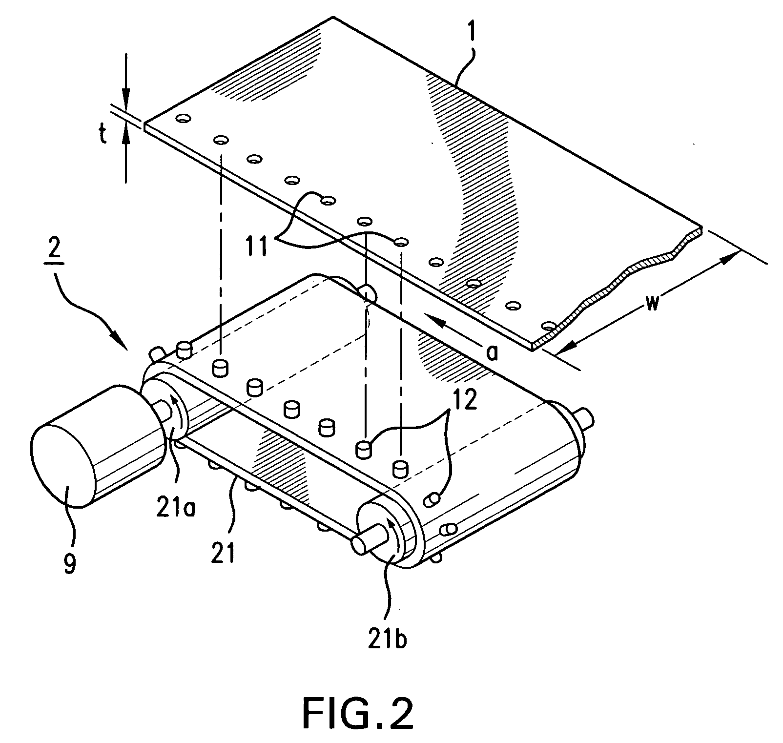 Continuous paper feeding device and printer incorporating the same