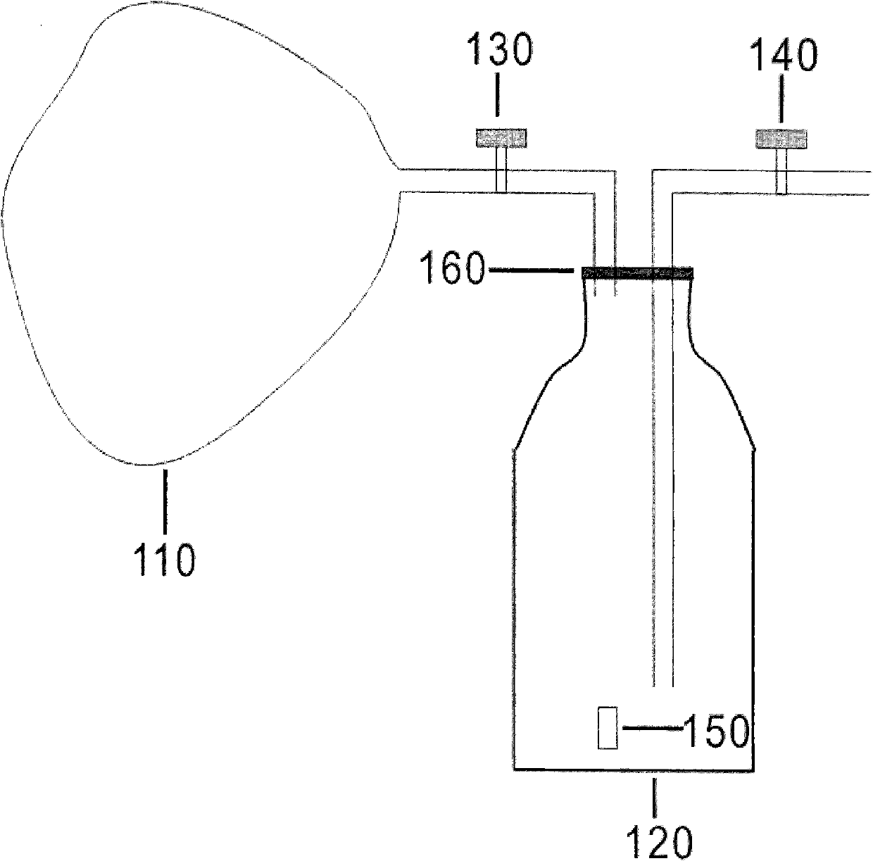 Preparation method for ethyl nitrite standard air