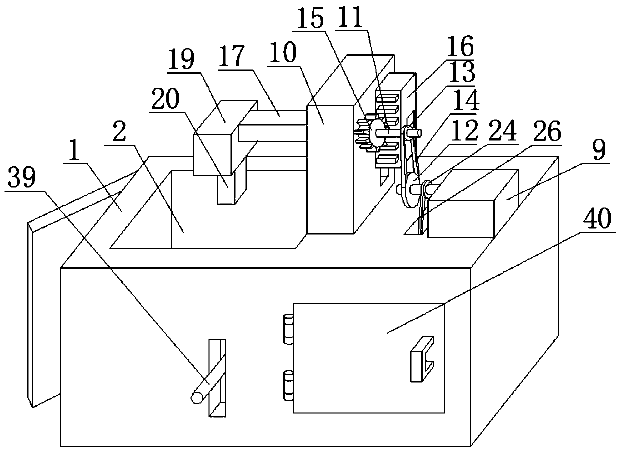 Concrete performance test experimental device