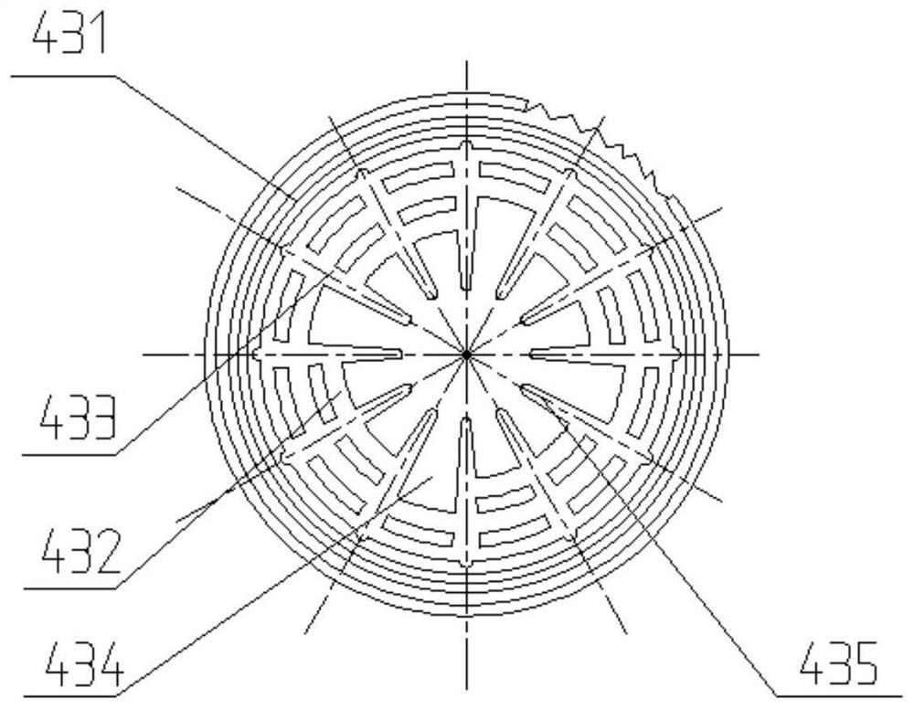 Medicine bottle cap injection mold, production method thereof and bottle cap product