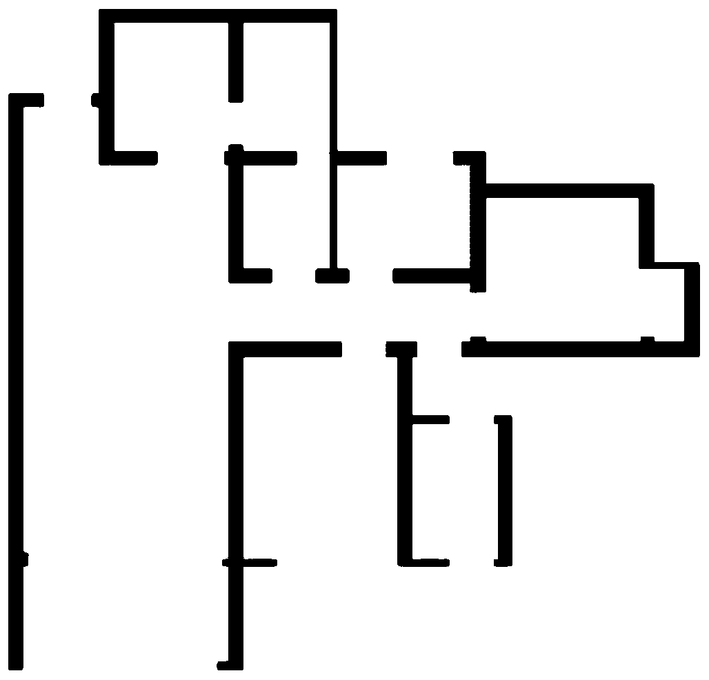 Wall body identification method and system in house type graph