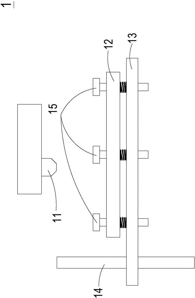 Adjustment system and adjustment method thereof for printing platform