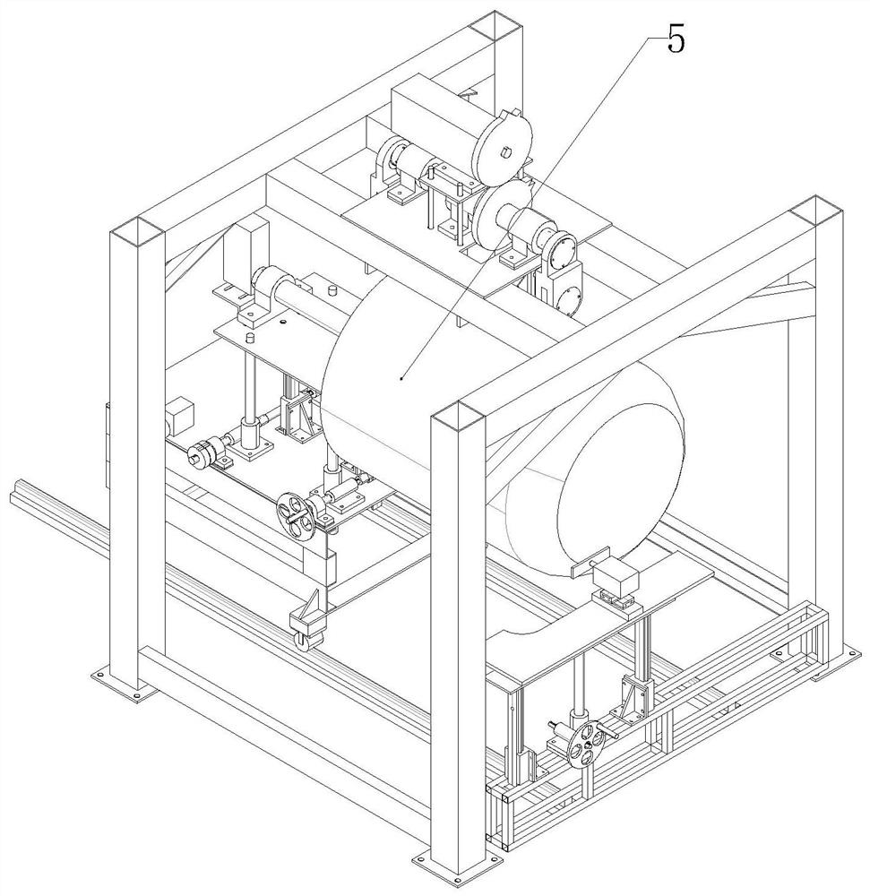 Linkage needling forming equipment