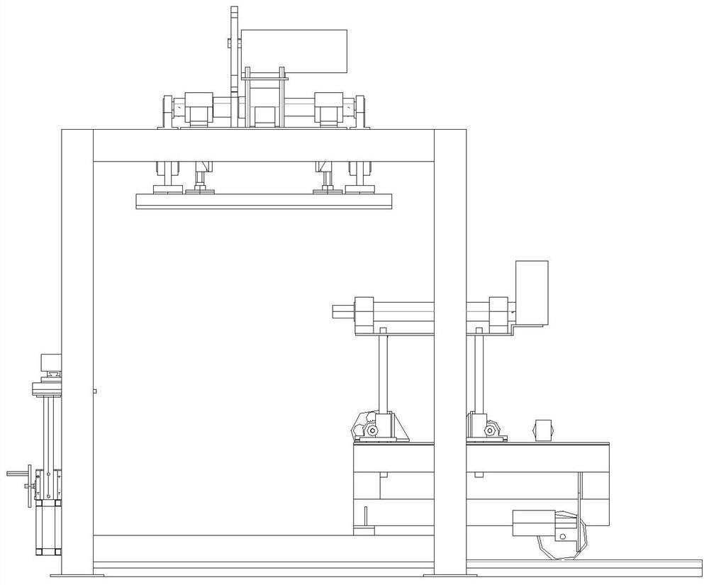 Linkage needling forming equipment