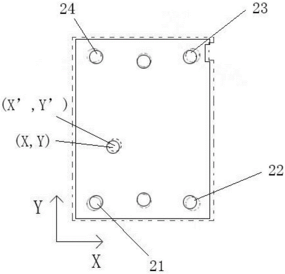 Circuit board hole drilling method