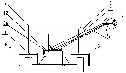 Automatic propelling type garden trimmer