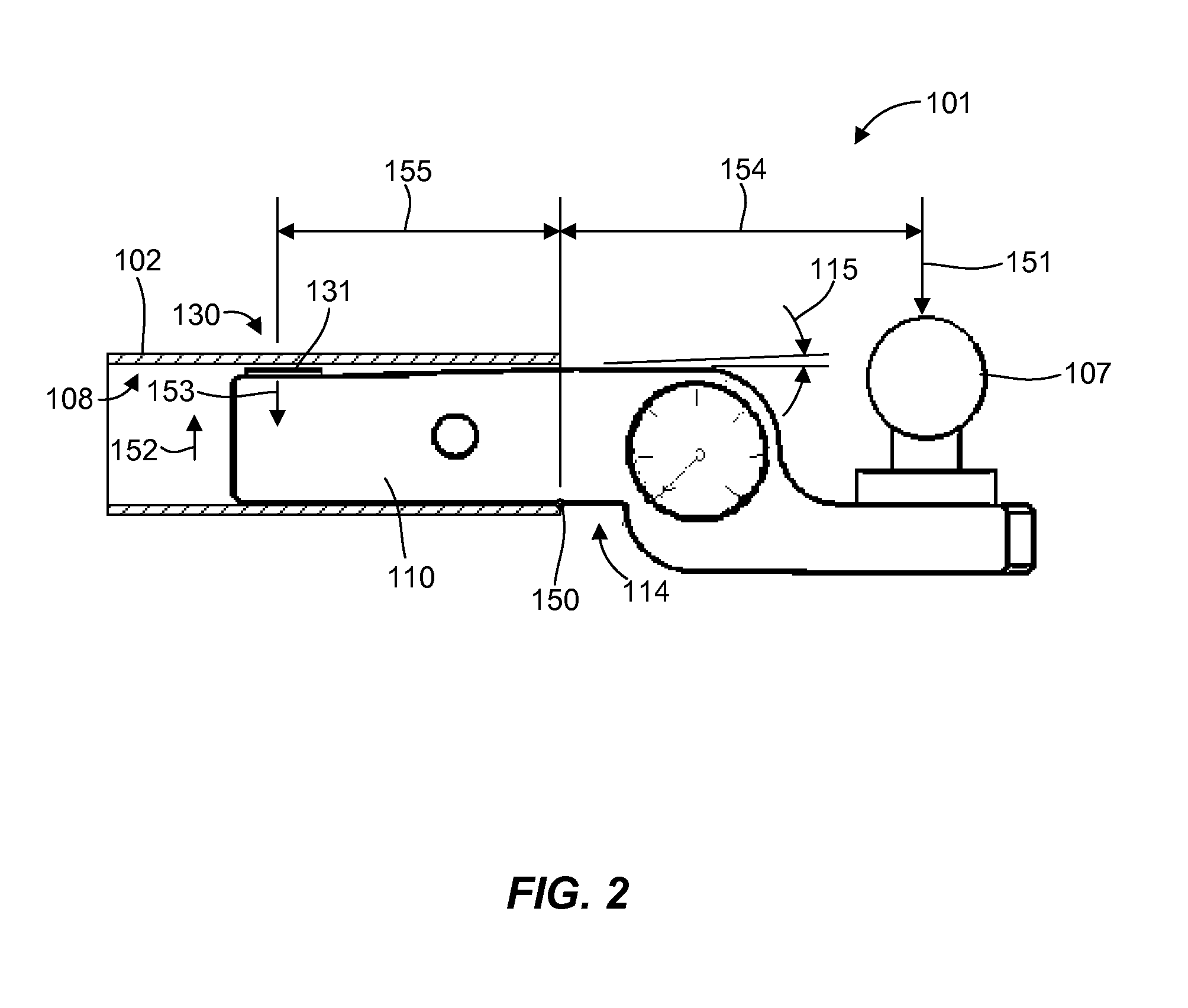 Ball mount for measuring tongue weight of a trailer