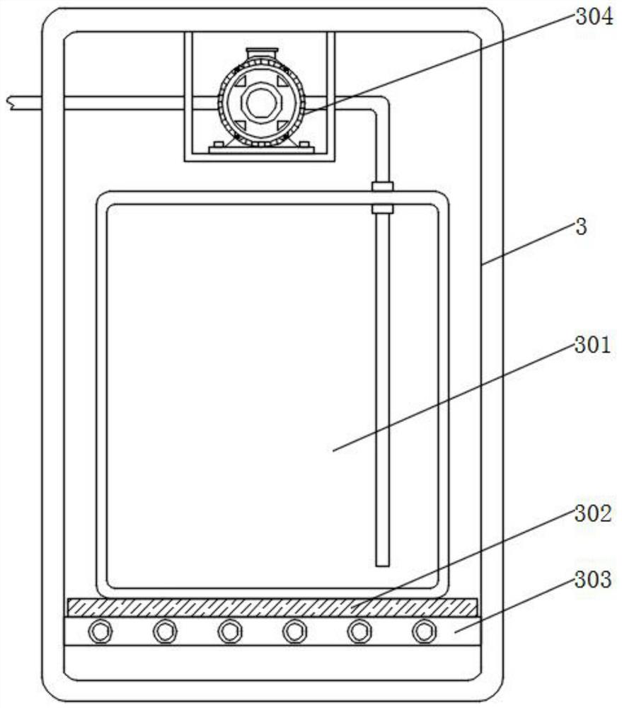 Special preoperative body surface disinfection equipment for thoracic surgery