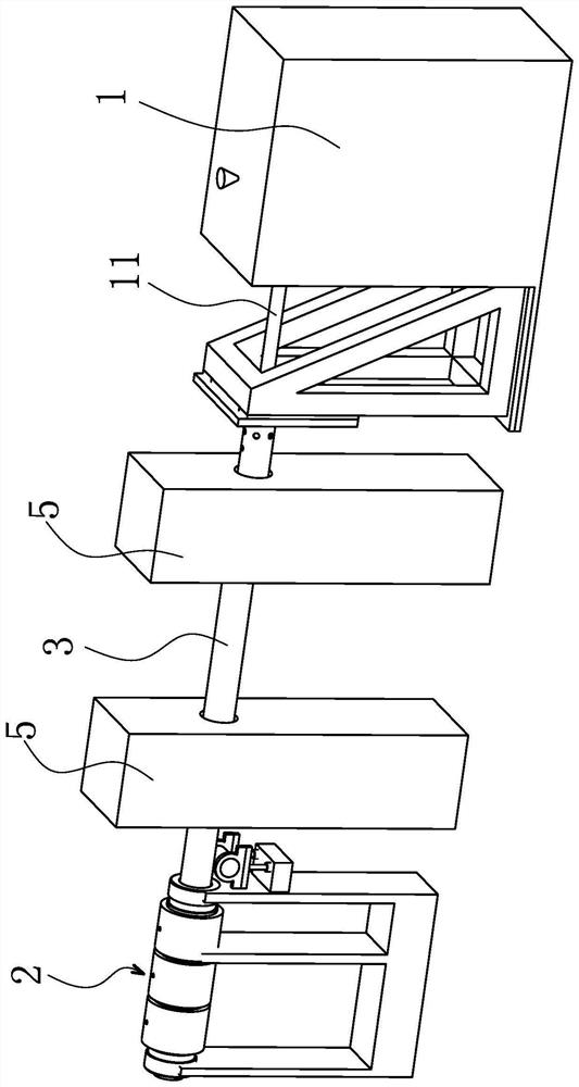 Processing method for one-step forming of continuous fiber reinforced composite pipe