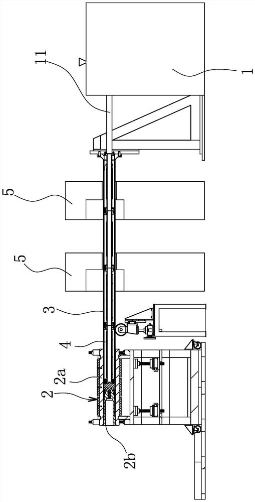 Processing method for one-step forming of continuous fiber reinforced composite pipe