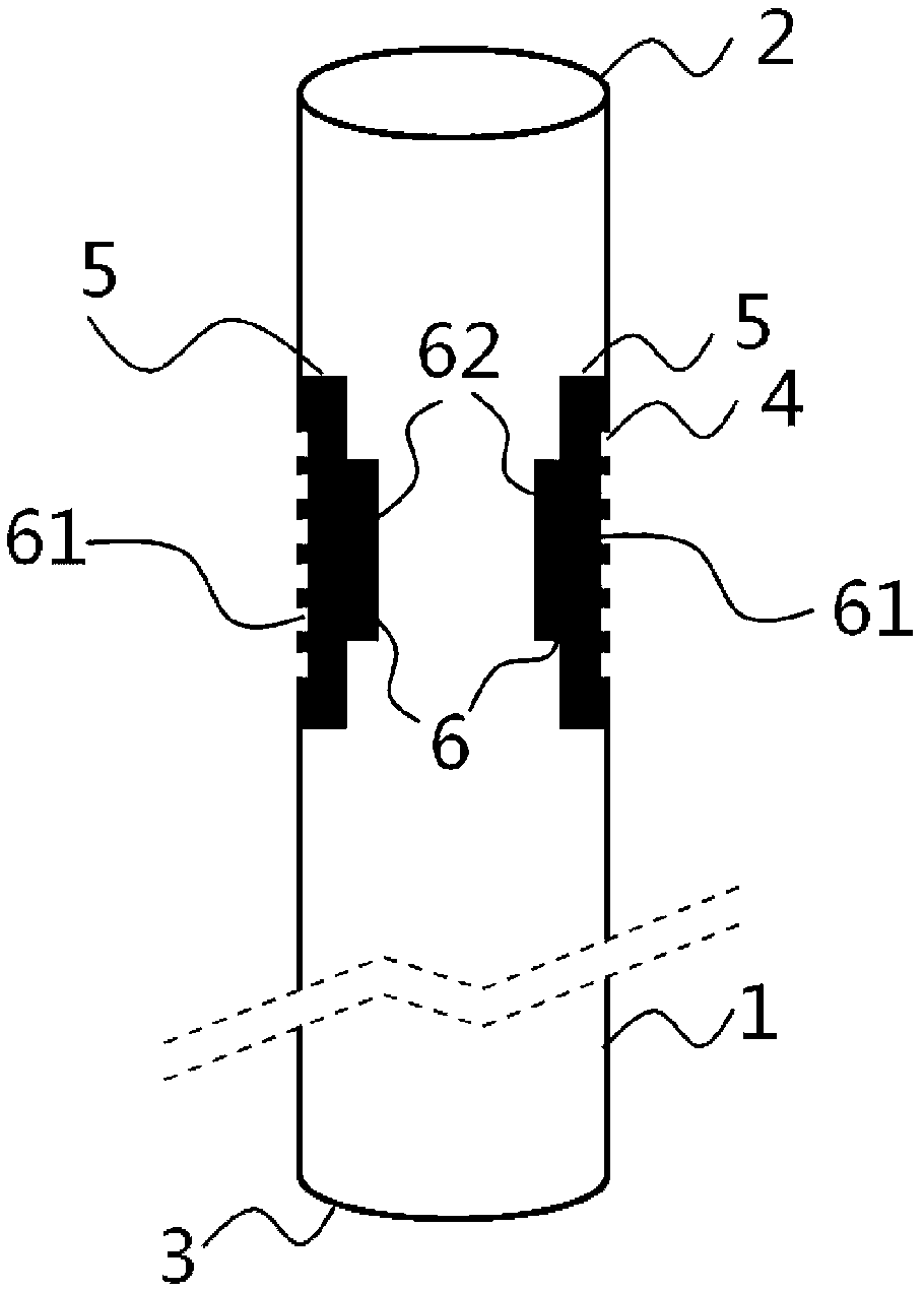 Well pipe device and method for groundwater layered sampling