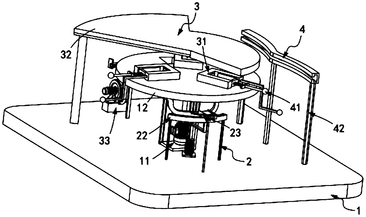 Perforating machine applied to preparation of medical dressings