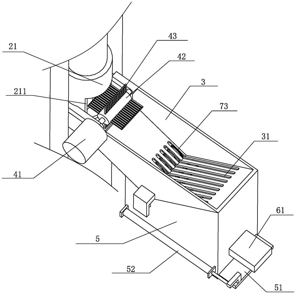 Soil ecological pollution detection device and soil sampling operation method