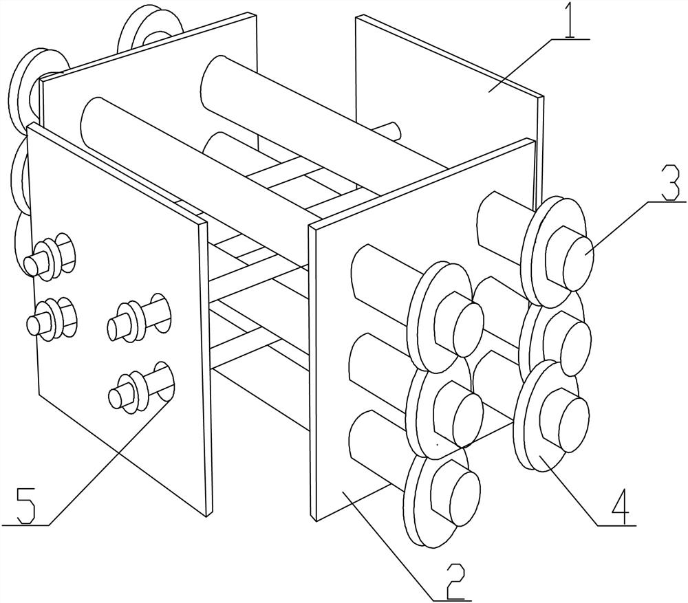 Verification device and method for load platform effect of self-expansion anchoring system