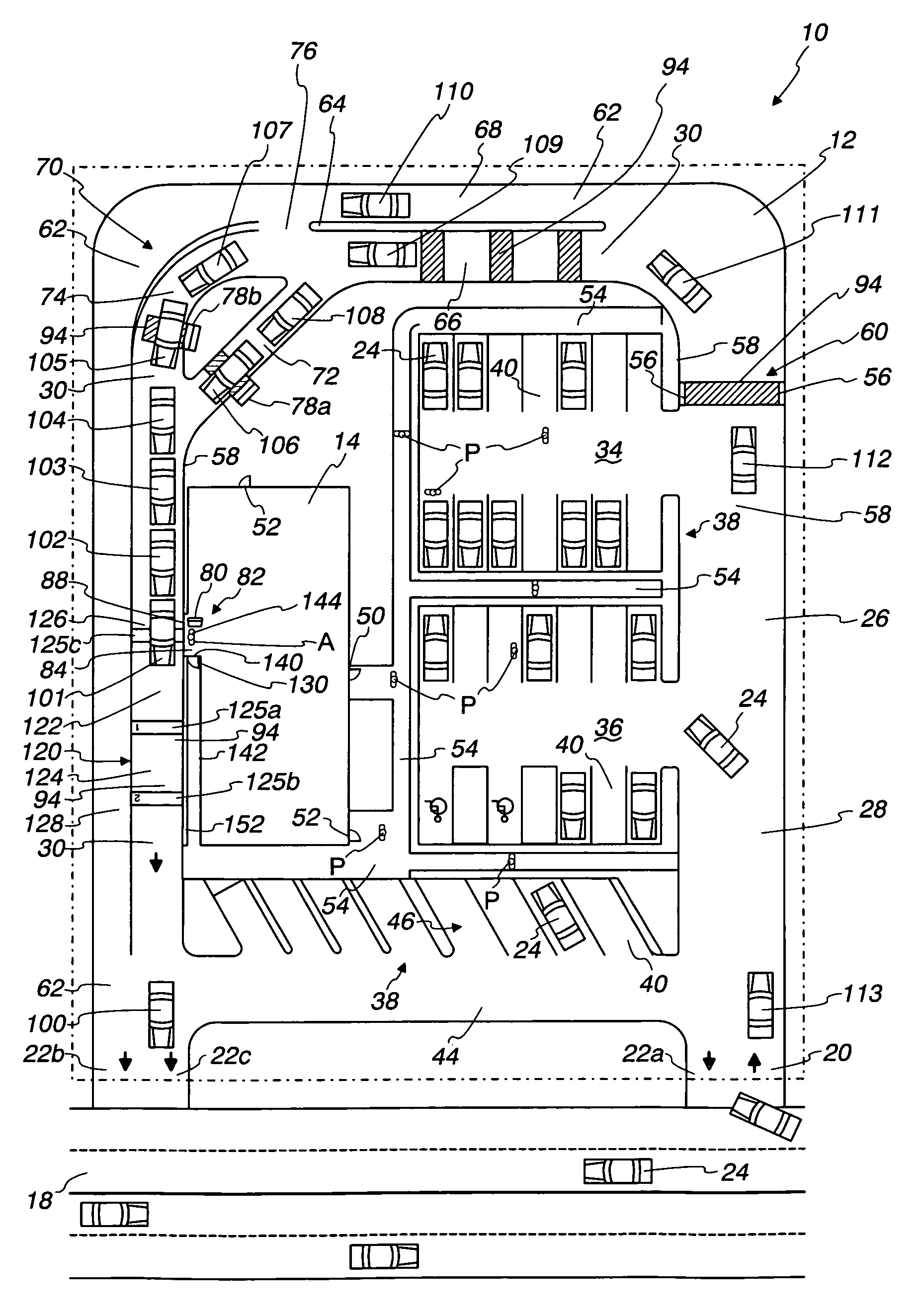 Drive-thru system and method