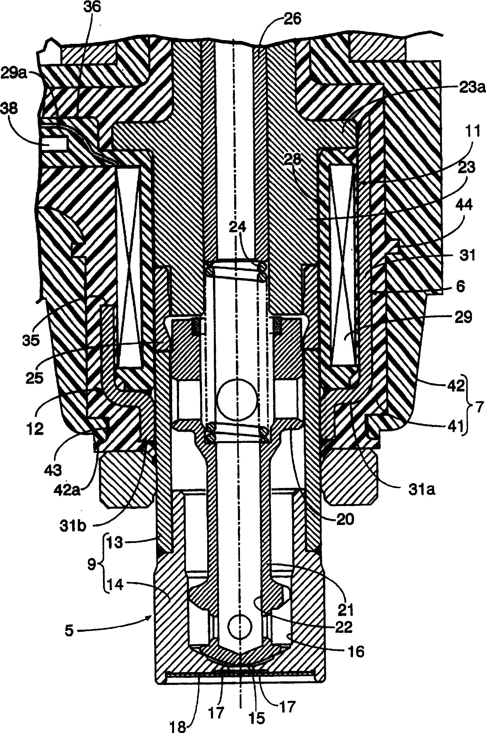 Solenoid fuel jet valve