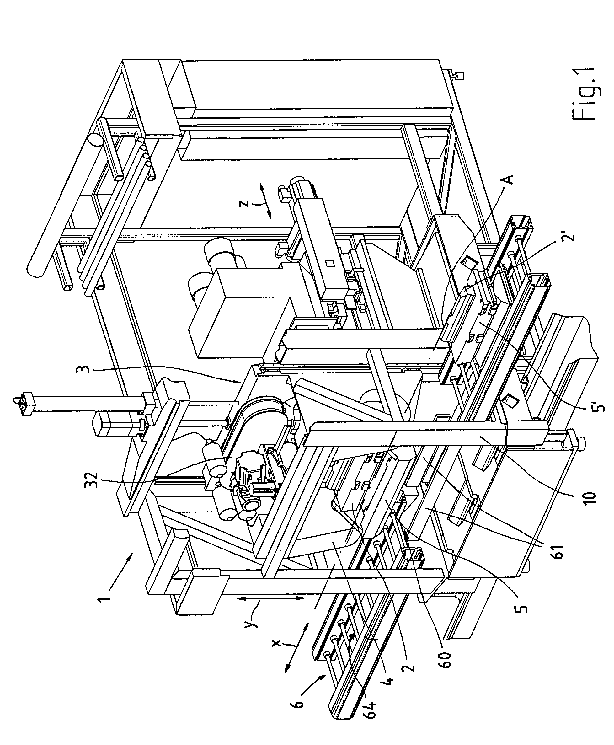 Machining station