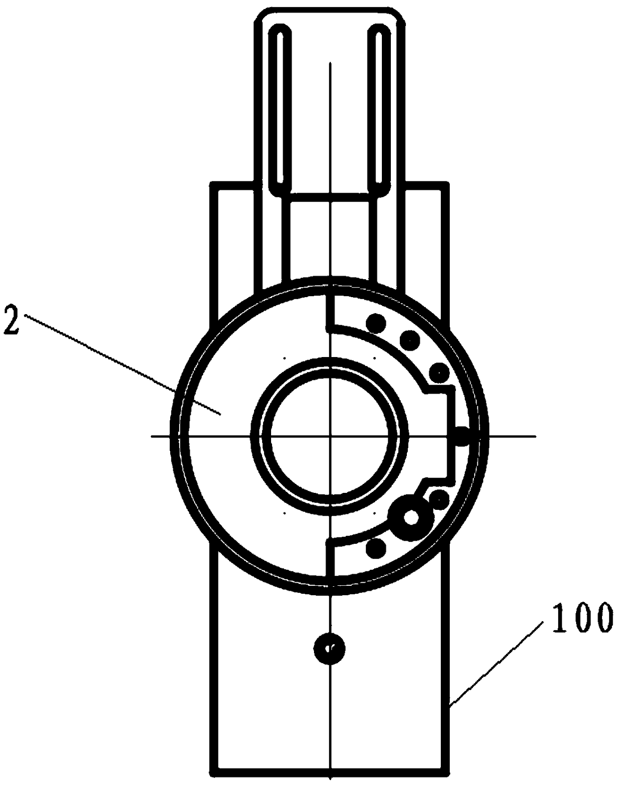 Forced circulation water jacket heater