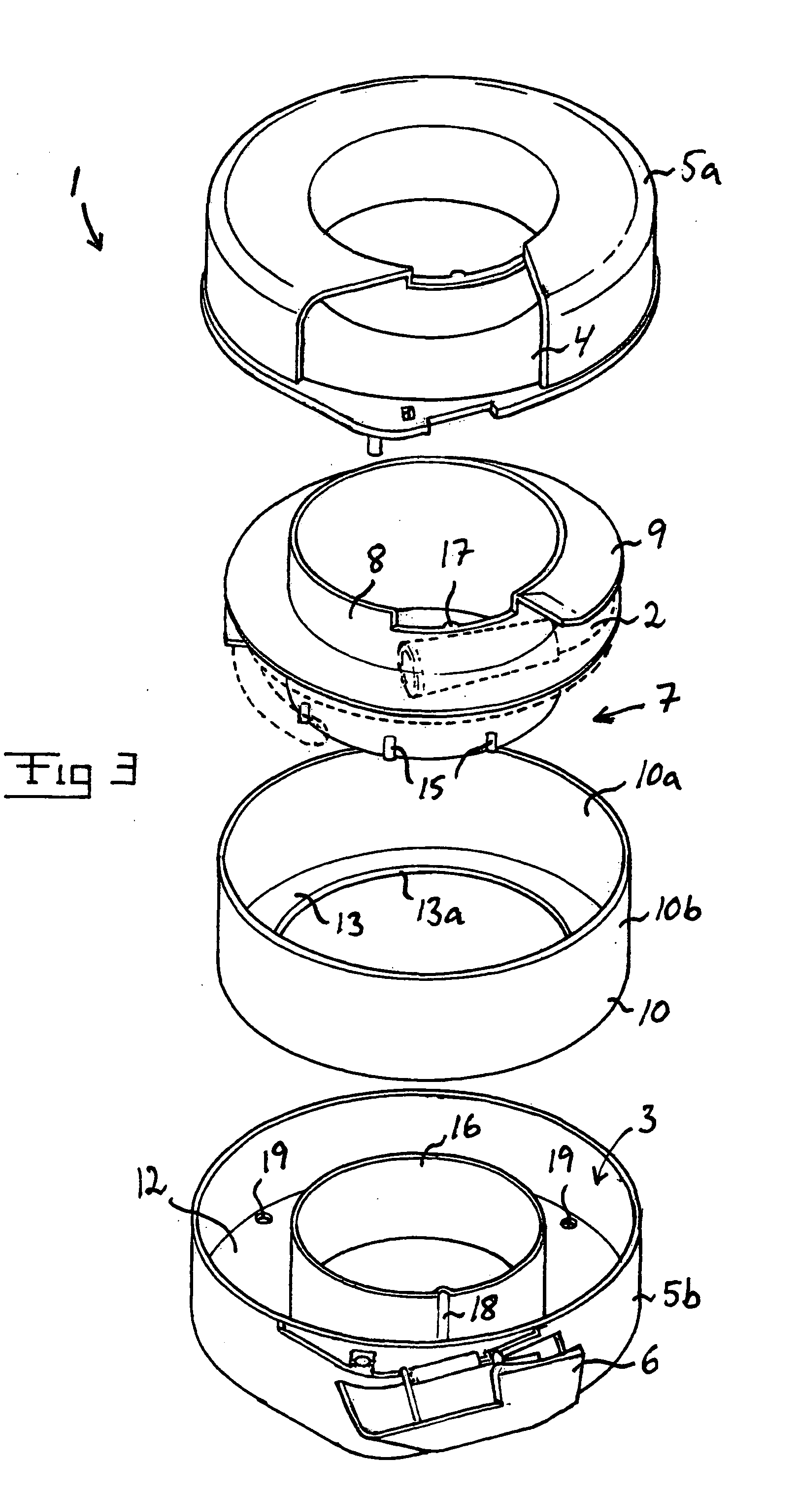 Receptacle for a Catheter