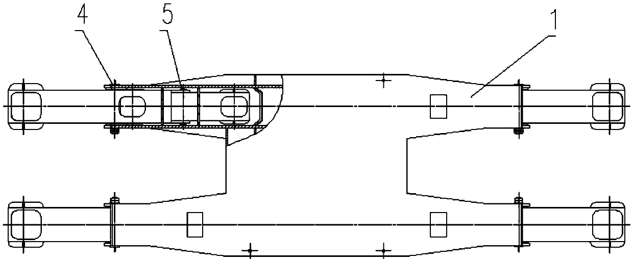 High-impact-load distributing mechanism