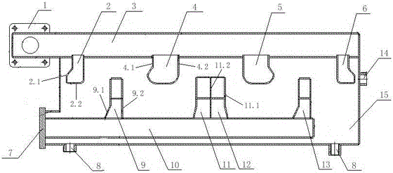 A new type of integrated water-cooled intake and exhaust device